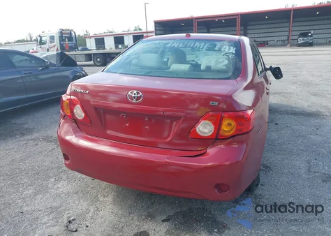 2009 Toyota Corolla Le z USA, uszkodzony, nr VIN 2T1BU40E19C148631